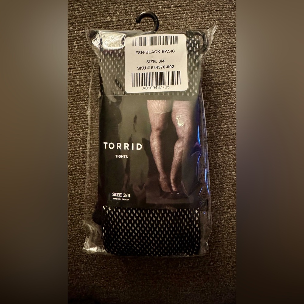 NWT Torrid Black Fishnet Tights